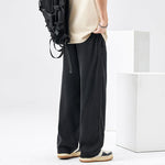 Elastic Wide-leg Jeans