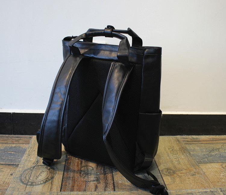 Faux Leather Backpack Handbag