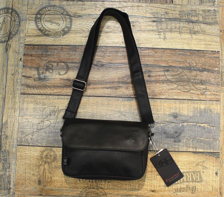 Faux Leather Crossbody Bag