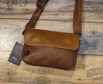 Faux Leather Crossbody Bag