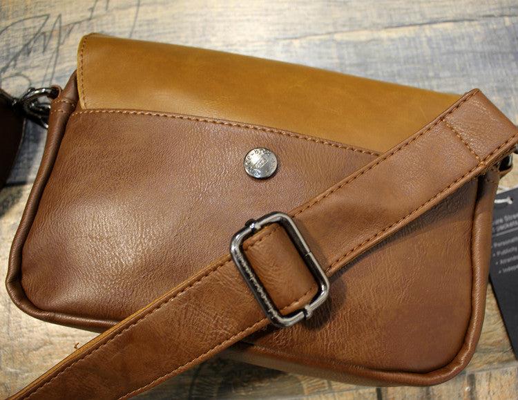 Faux Leather Crossbody Bag