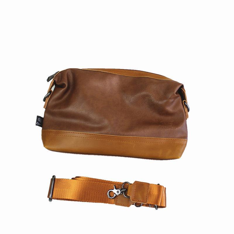 Faux Leather Crossbody Bag