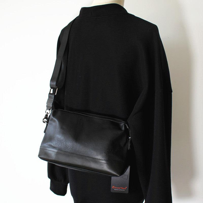 Faux Leather Crossbody Bag