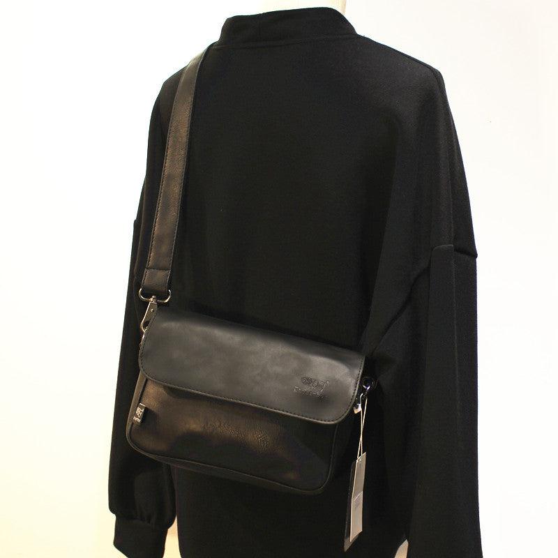 Faux Leather Crossbody Bag