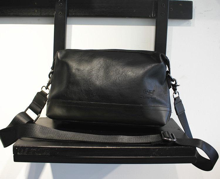 Faux Leather Crossbody Bag