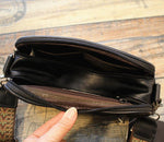 Faux Leather Crossbody Bag