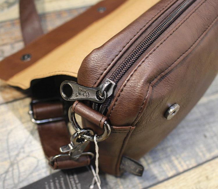 Faux Leather Crossbody Bag