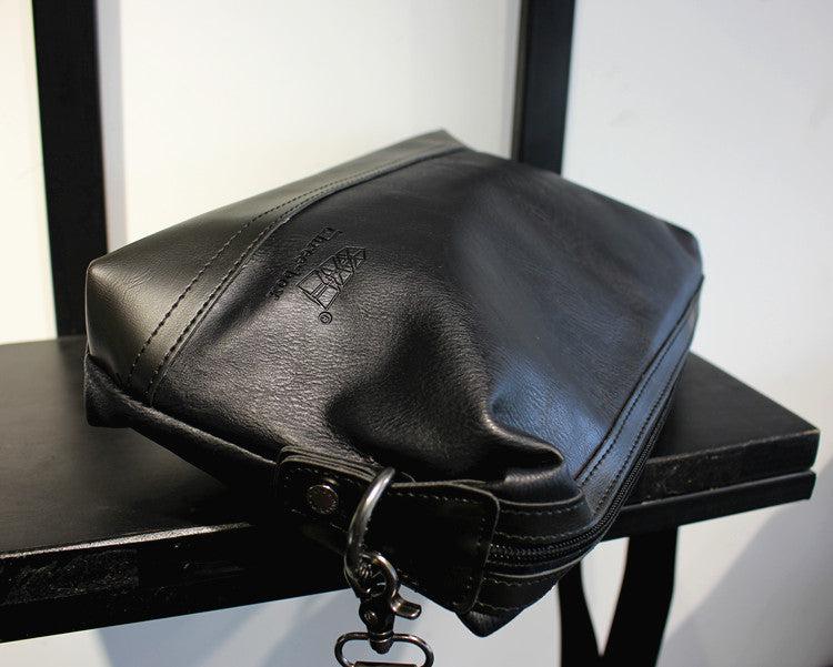 Faux Leather Crossbody Bag