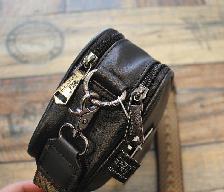 Faux Leather Crossbody Bag
