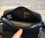 Faux Leather Crossbody Flap Bag