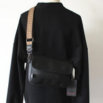 Faux Leather Crossbody Flap Bag