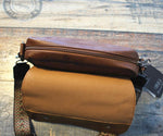 Faux Leather Crossbody Flap Bag