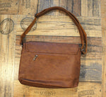 Faux Leather Crossbody Travel Bag