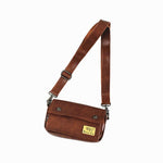 Faux Leather Flap Crossbody Bag