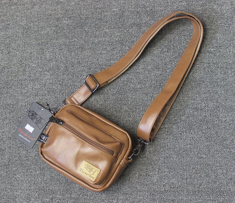 Faux Leather Mini Shoulder Bag