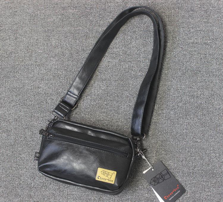 Faux Leather Mini Shoulder Bag