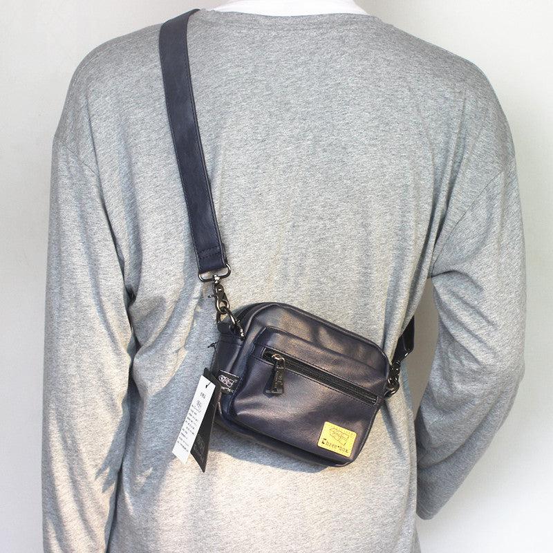 Faux Leather Mini Shoulder Bag