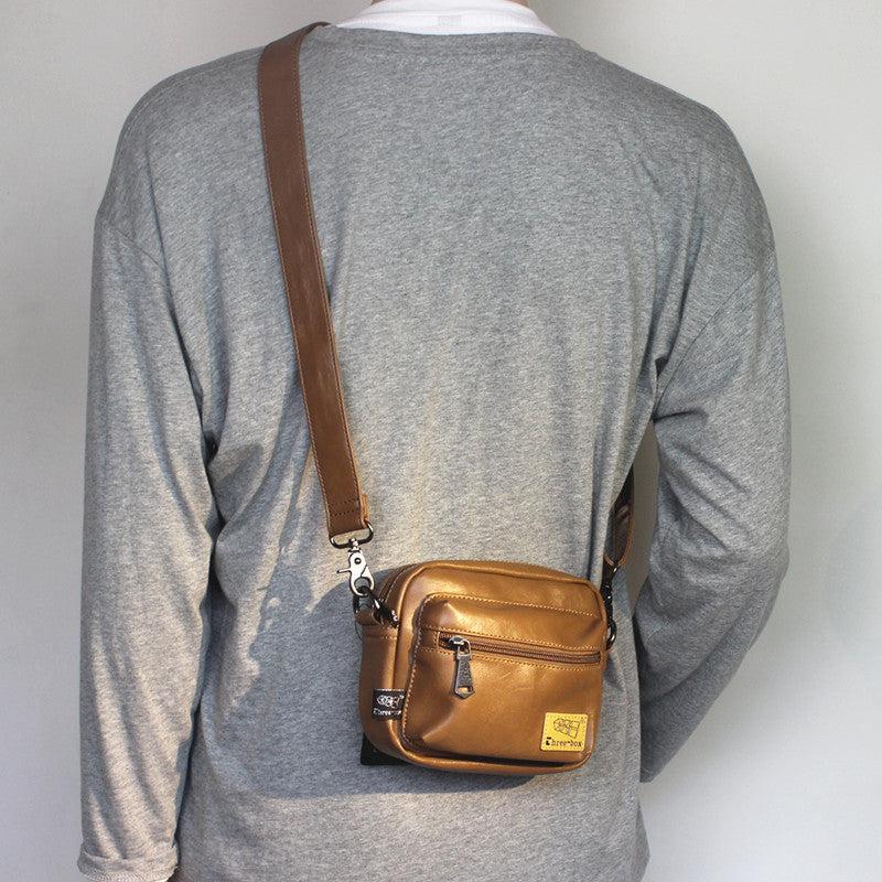 Faux Leather Mini Shoulder Bag