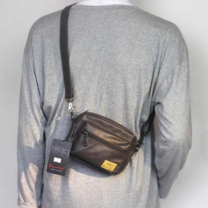 Faux Leather Mini Shoulder Bag