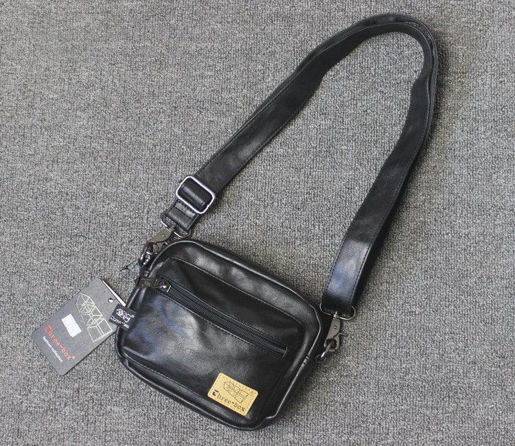 Faux Leather Mini Shoulder Bag