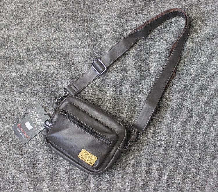 Faux Leather Mini Shoulder Bag