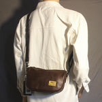 Faux Leather Shoulder Bag