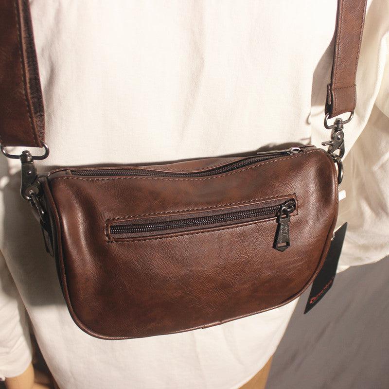Faux Leather Shoulder Bag