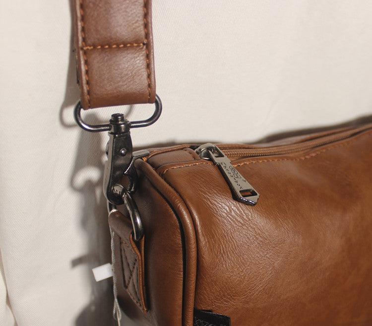 Faux Leather Shoulder Bag