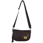 Faux Leather Shoulder Bag