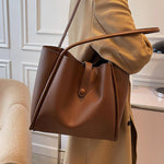 Faux Leather Tote Bag
