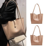 Faux Leather Tote Bag