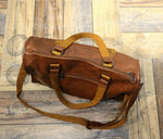 Faux Leather Travel Bag