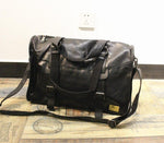 Faux Leather Travel Bag