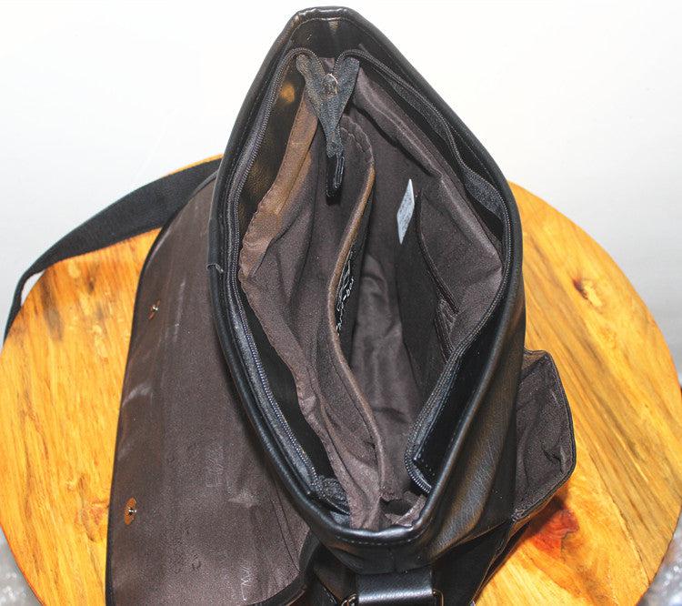 Faux Leather Travel Bag