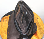 Faux Leather Travel Bag