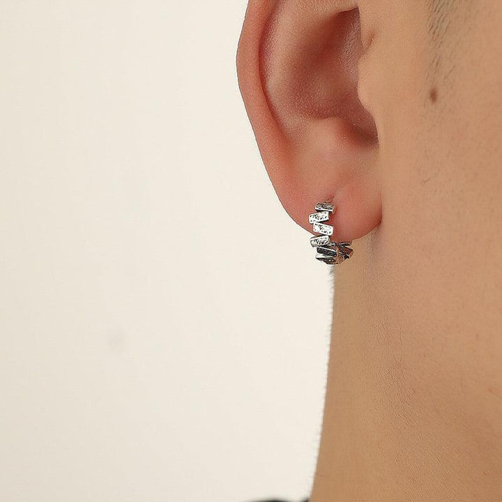 Fence Hoop Earrings
