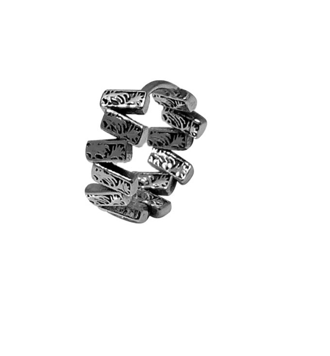 Fence Hoop Earrings