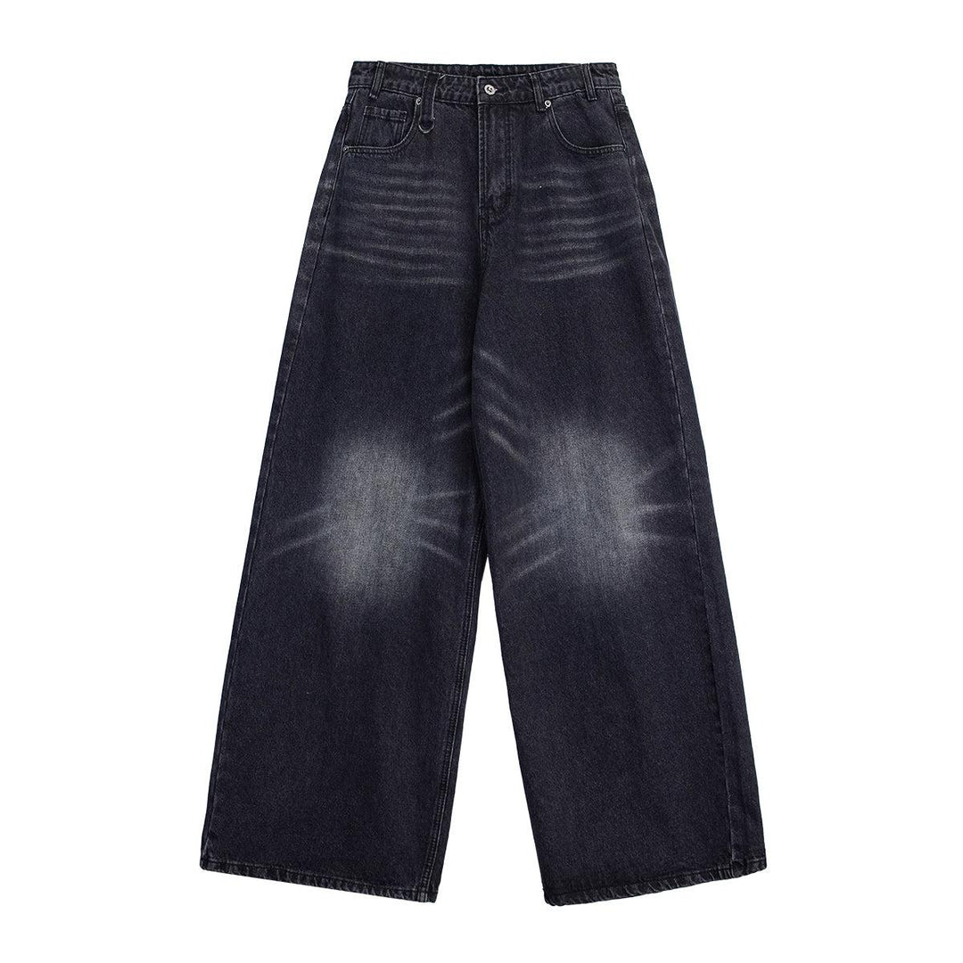 Flared Wide-Leg Straight-Leg Jeans