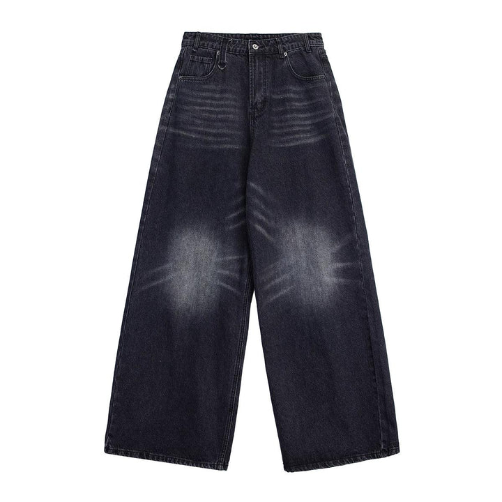 Flared Wide-Leg Straight-Leg Jeans
