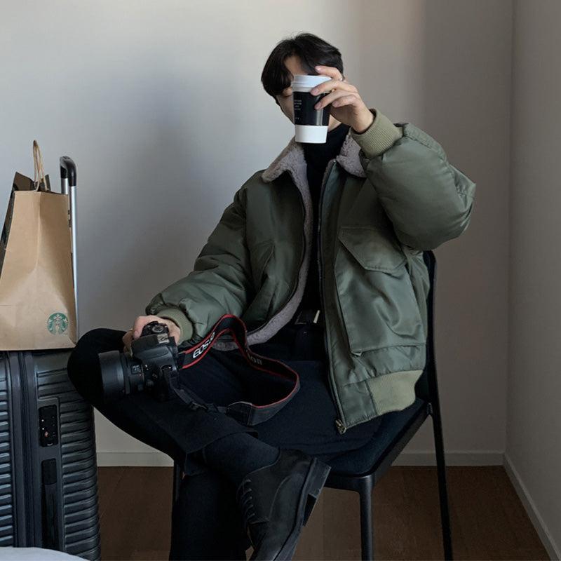 Fleece Bomber Jacket