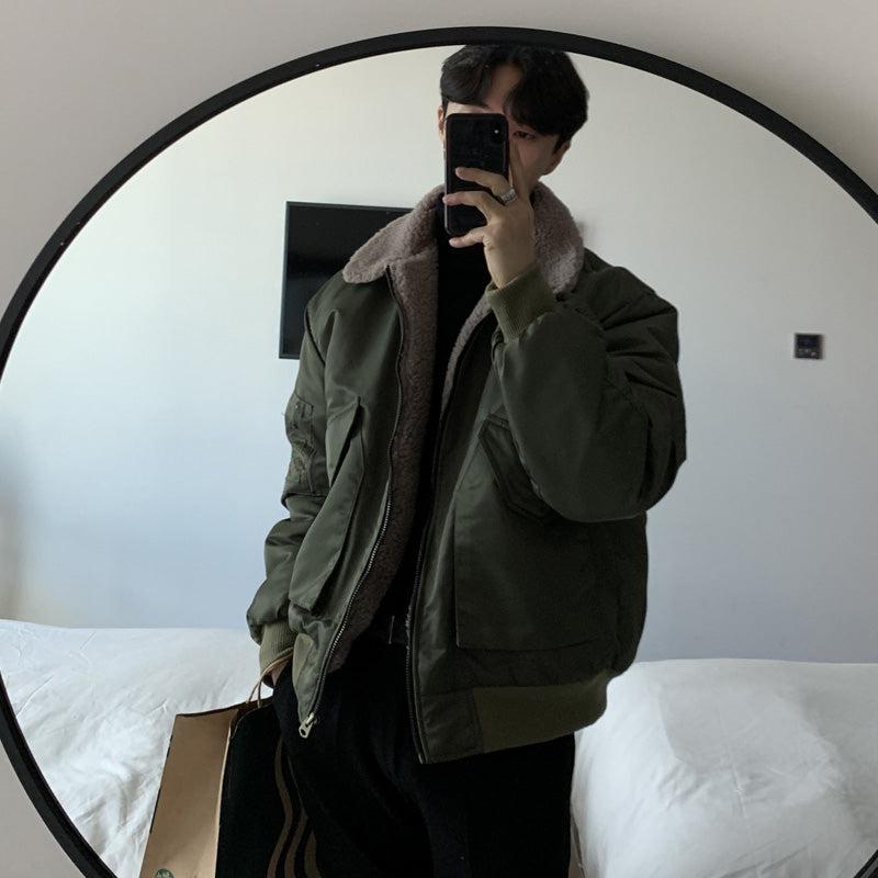 Fleece Bomber Jacket