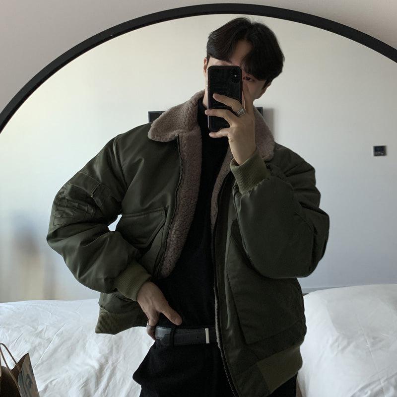 Fleece Bomber Jacket