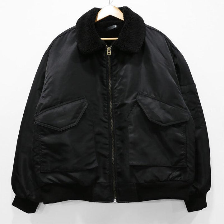 Fleece Bomber Jacket