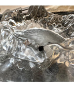 Four Pointed Star Zircon Stud Earrings