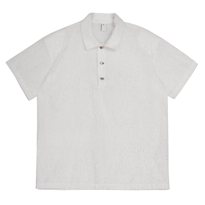 Fringed Furry Polo T-Shirt