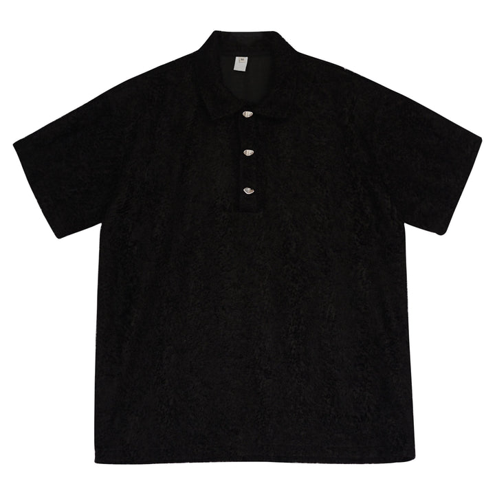 Fringed Furry Polo T-Shirt