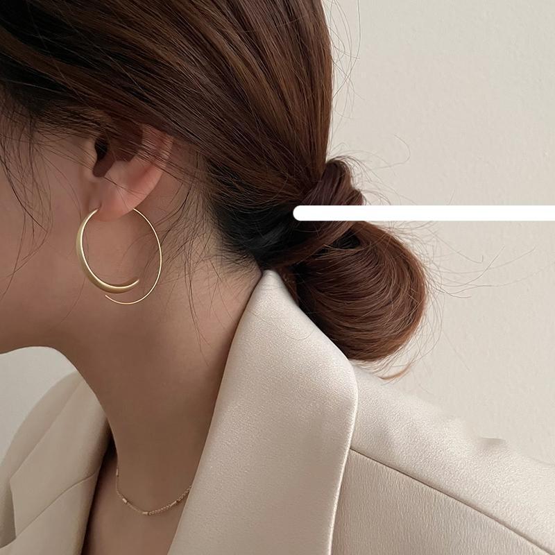 Frosted Design Earrings