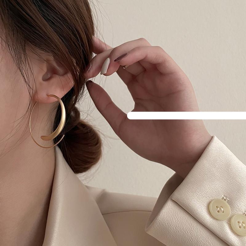 Frosted Design Earrings