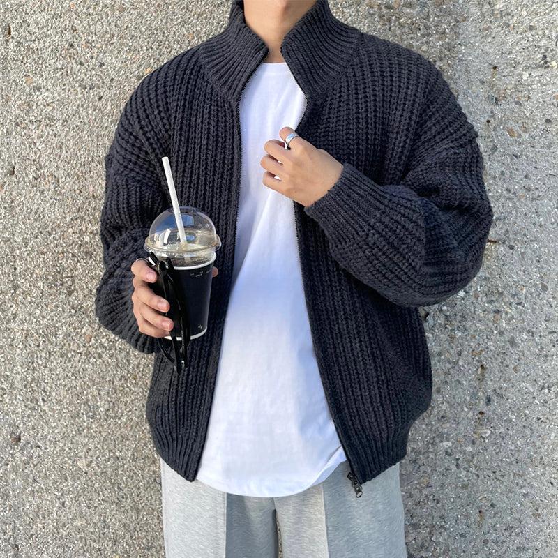 Full Zip Knitted Cardigan