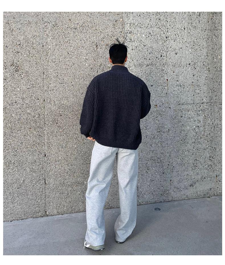 Full Zip Knitted Cardigan